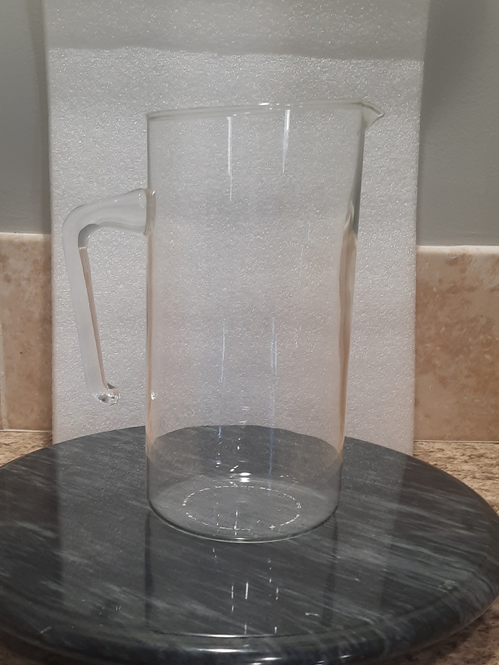 Pyrex Clear Glass Pitcher with Handle